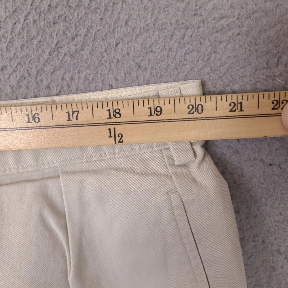 Polo Ralph‎ Lauren Shorts Mens 40 Beige 100% Cotton Pleated Tyler Short Vintage